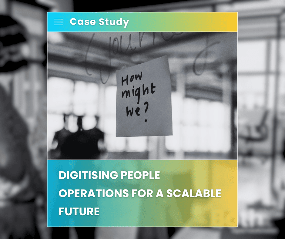 Digitising People Operations